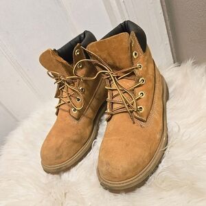 Timberland Earthkeeper Waterproof Leather Brown Boots Size 6.5M✌️